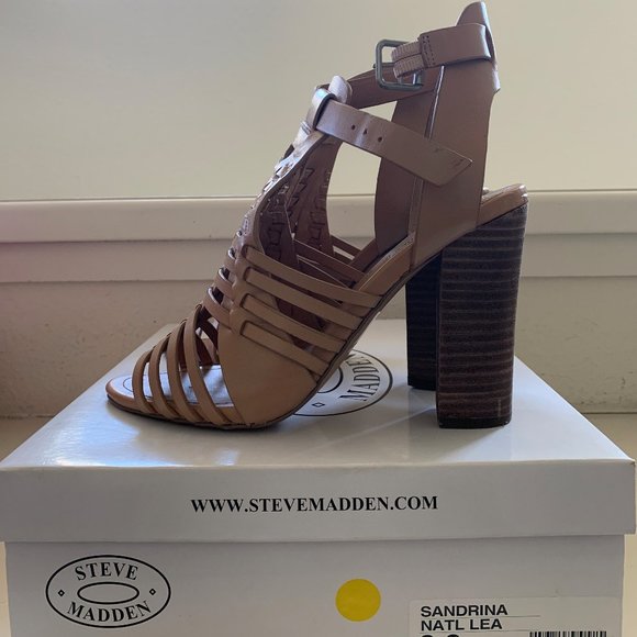 Steve Madden Sandrina Block Heel - Picture 2 of 3